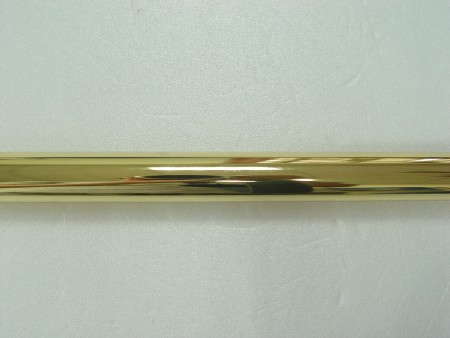 Bright Brass Metal Curtain Rod